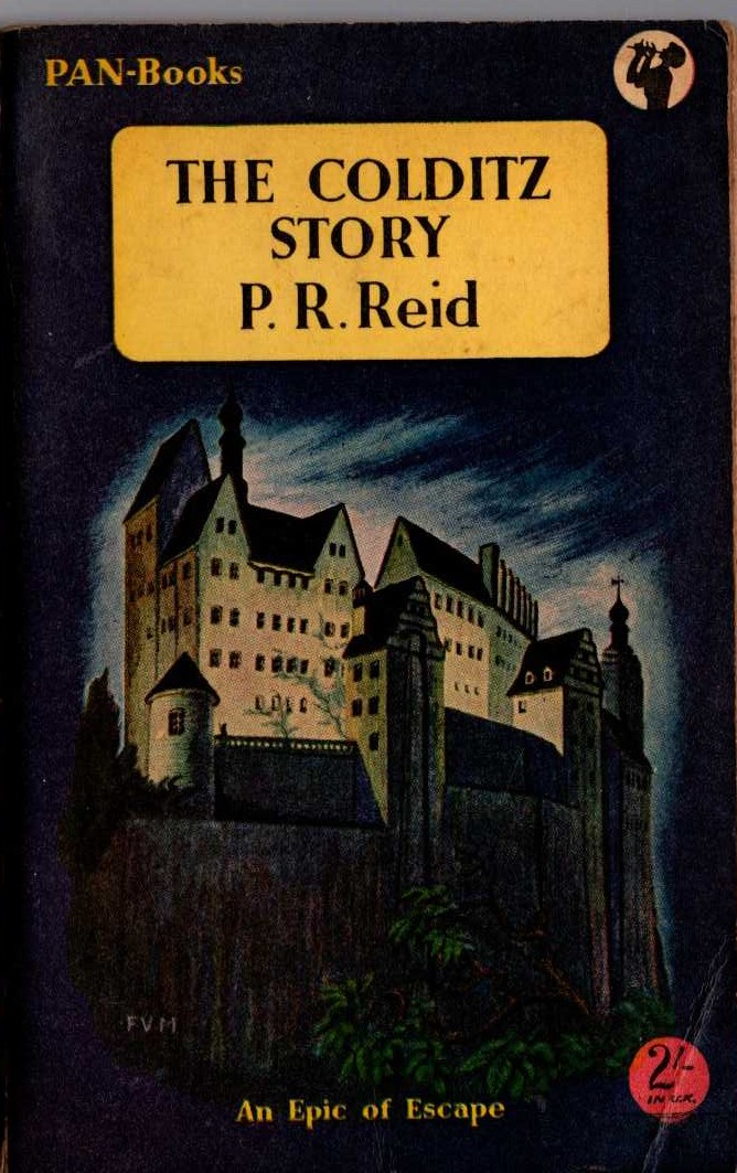 P.R. Reid  THE COLDITZ STORY front book cover image