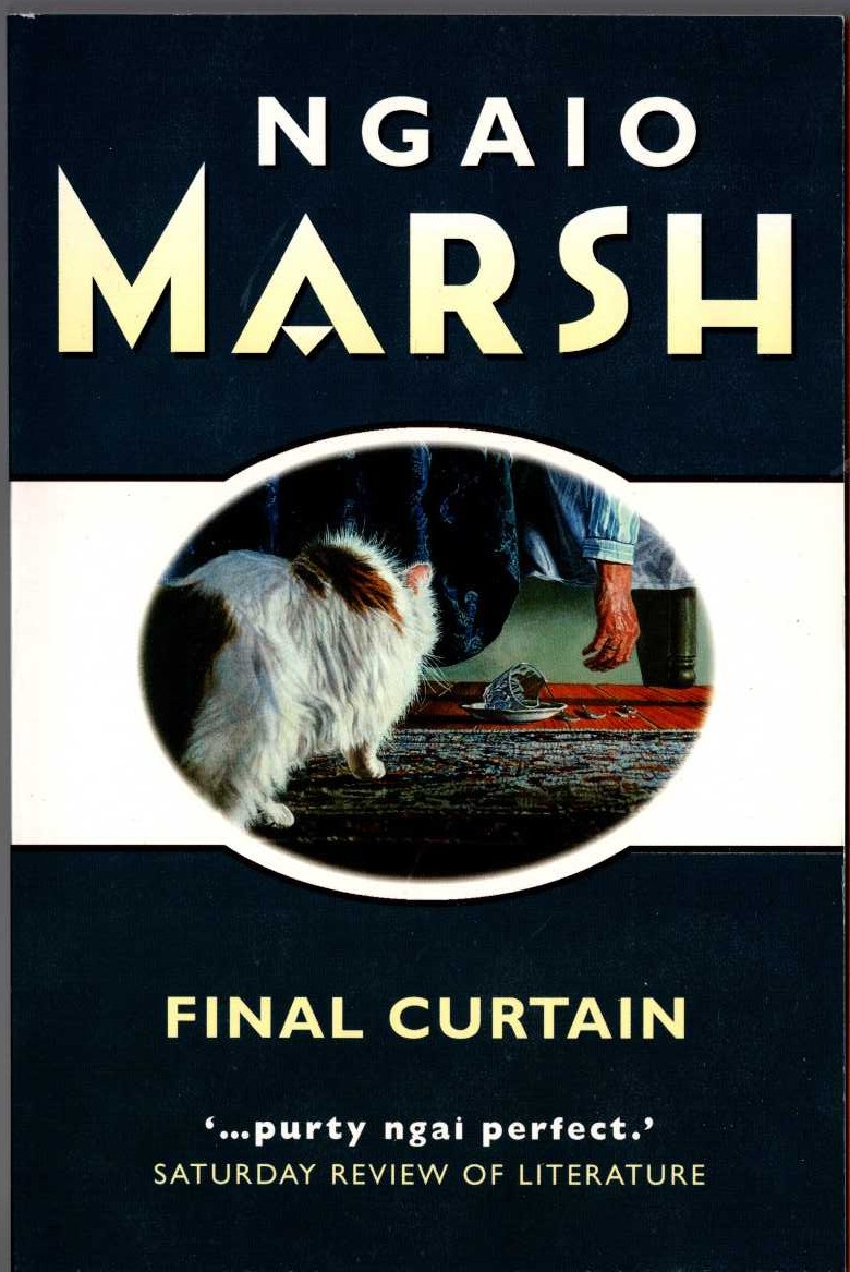 Ngaio Marsh  FINAL CURTAIN front book cover image