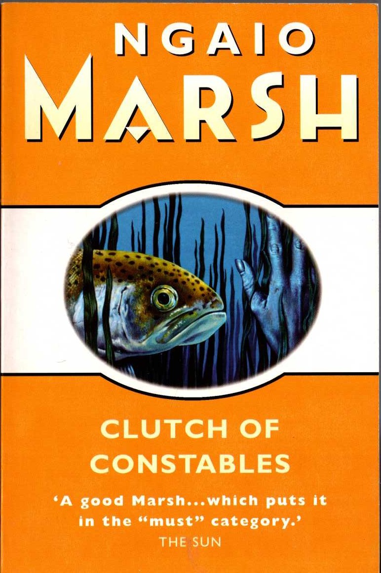 Ngaio Marsh  CLUTCH OF CONSTABLES front book cover image