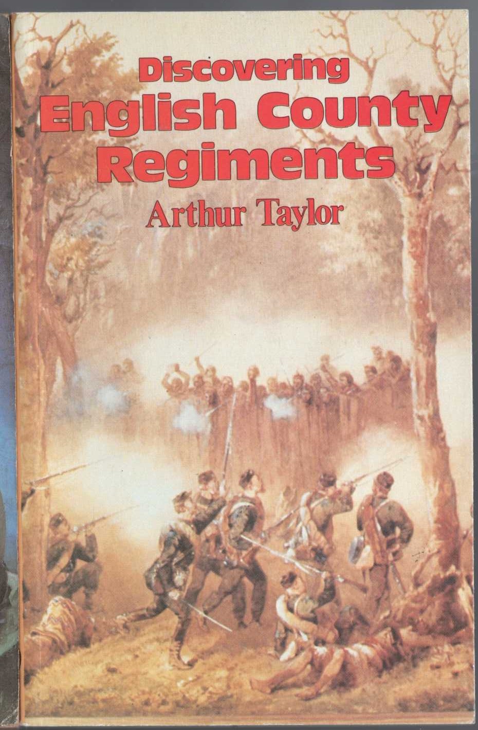 REGIMENTS, Discovering ENGLISH COUNTY by Arthur Taylor front book cover image