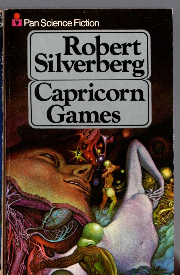 Robert Silverberg  CAPRICORN GAMES front book cover image