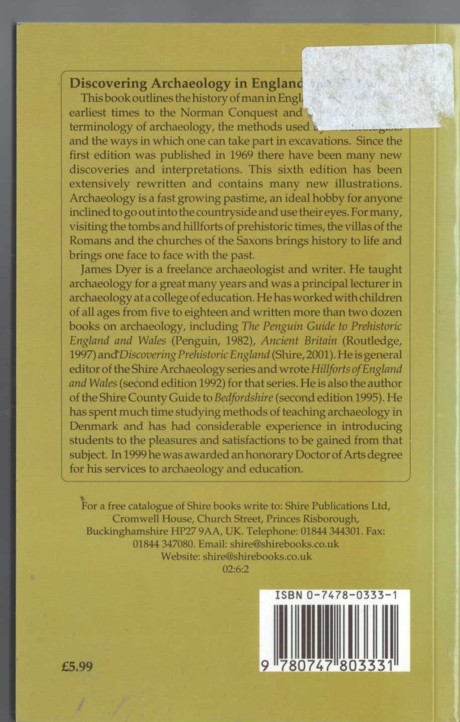  magnified rear book cover image