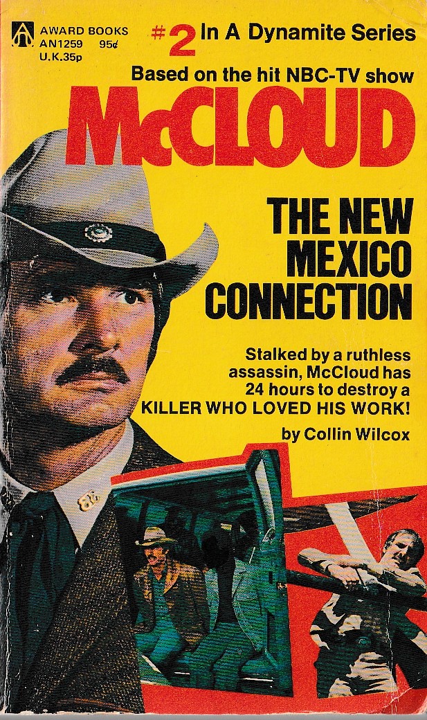 Colin Wilcox  McCLOUD #2: THE NEW MEXICO CONNECTION front book cover image