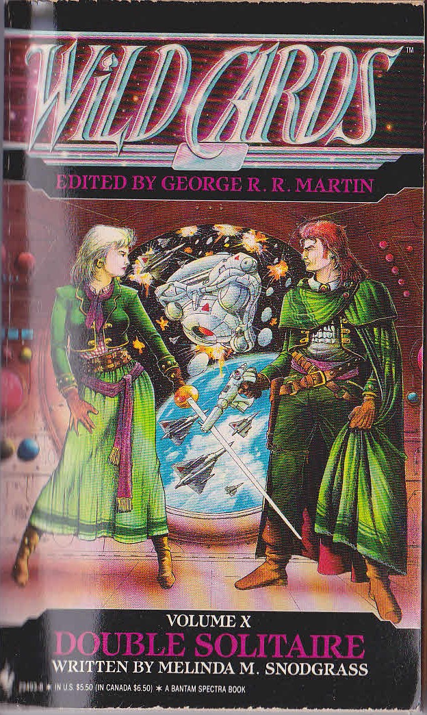 George R.R. Martin (edits) WILD CARDS VOLUME 10: DOUBLE SOLITAIRE front book cover image
