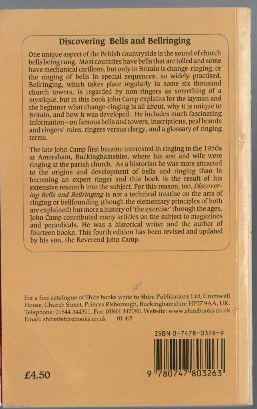  magnified rear book cover image