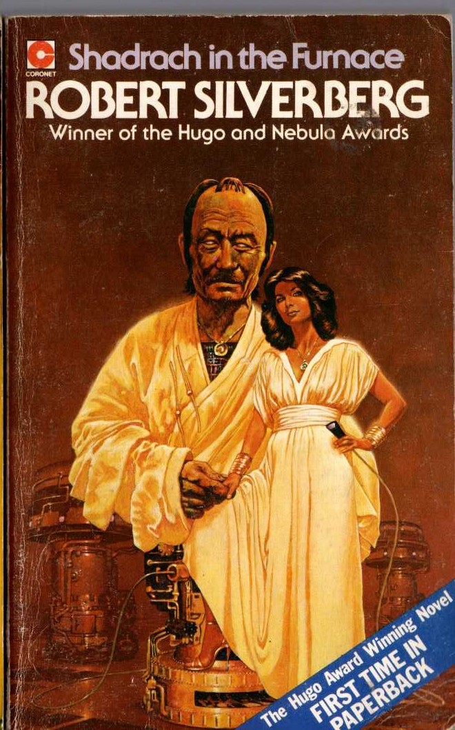 Robert Silverberg  SHADRACH IN THE FURNACE front book cover image