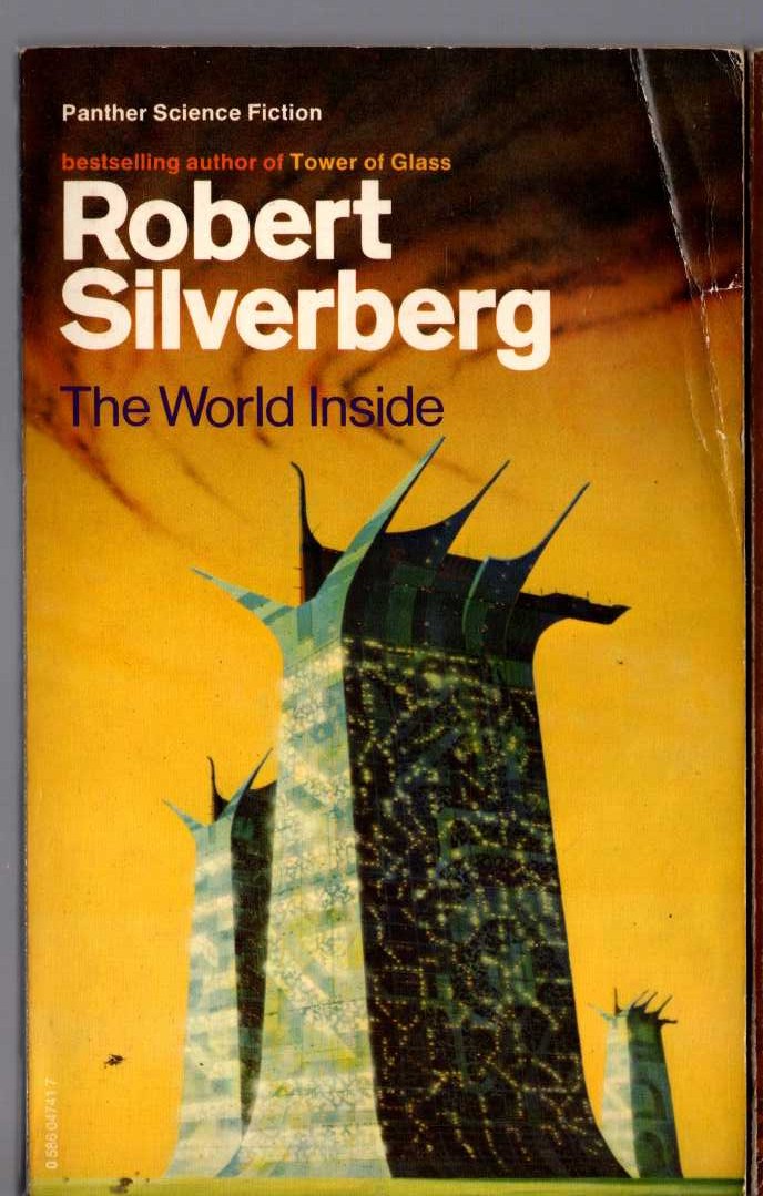 Robert Silverberg  THE WORLD INSIDE front book cover image