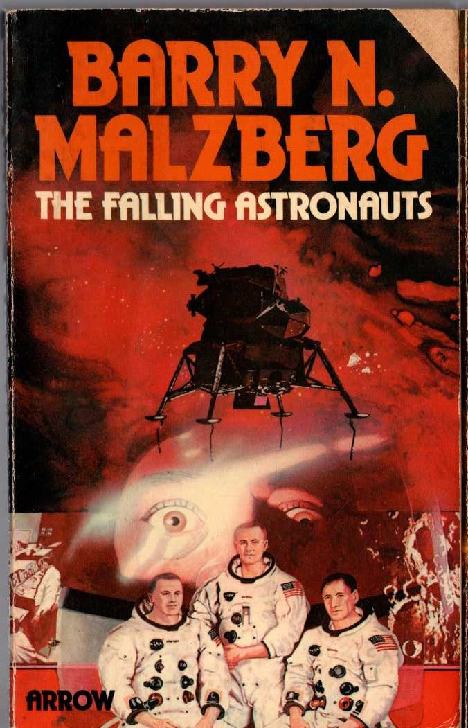 Barry Malzberg  THE FALLING ASTRONAUTS front book cover image