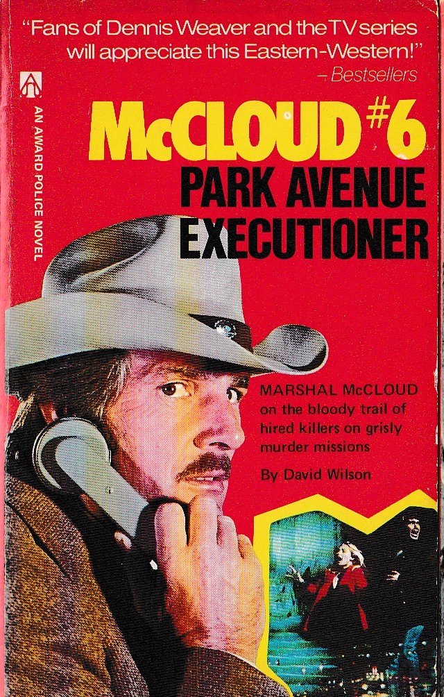 David Wilson  McCLOUD #6: PARK AVENUE EXECUTIONER front book cover image