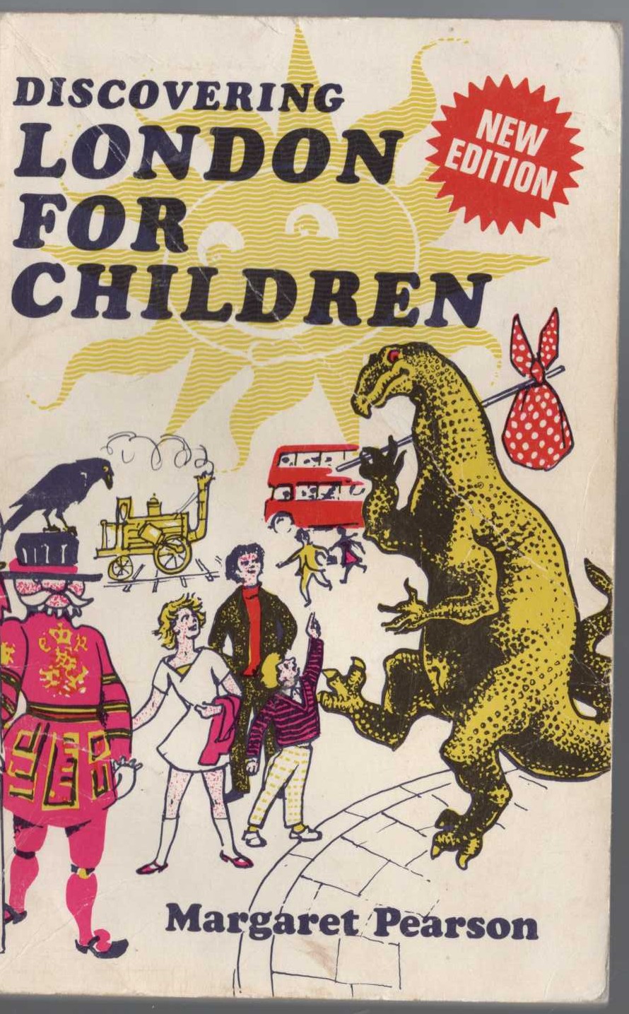 \ DISCOVERING LONDON FOR CHILDREN by Margaret Pearson front book cover image
