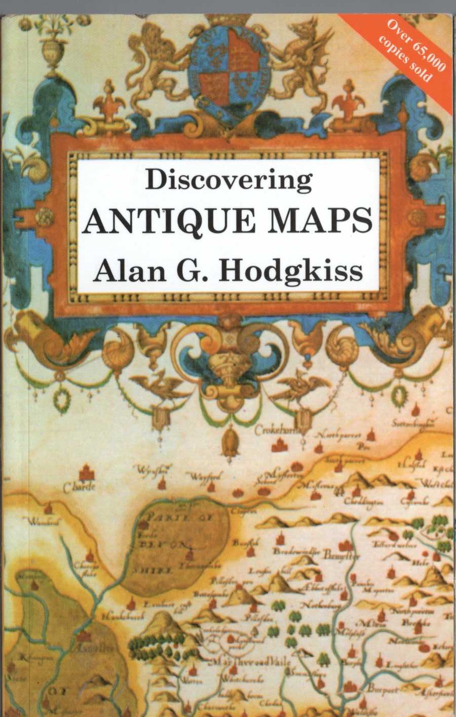MAPS, Discovering ANTIQUE by Alan G.Hodgkiss front book cover image