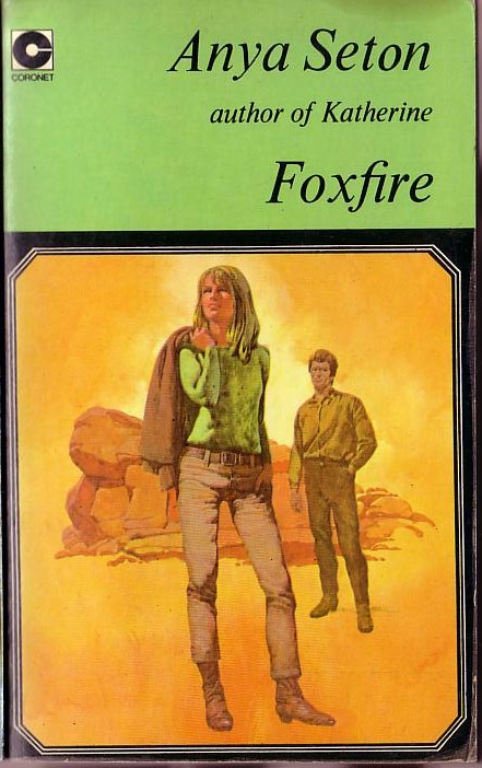 Anya Seton  FOXFIRE front book cover image