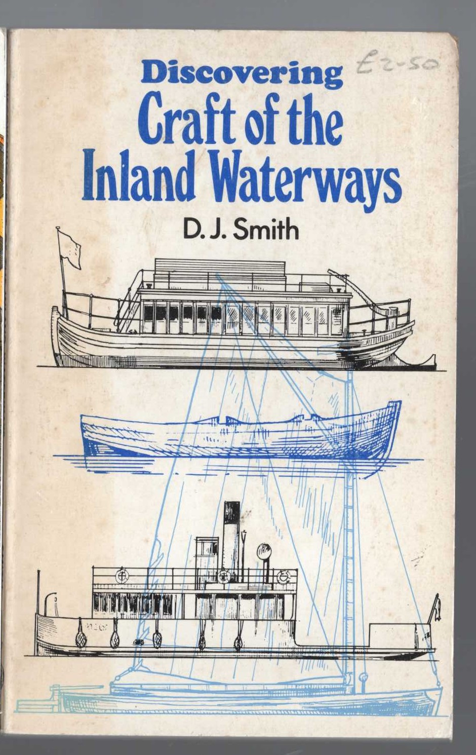 WATERWAYS, Discovering CRAFT OF THE INLAND by D.J.Smith front book cover image