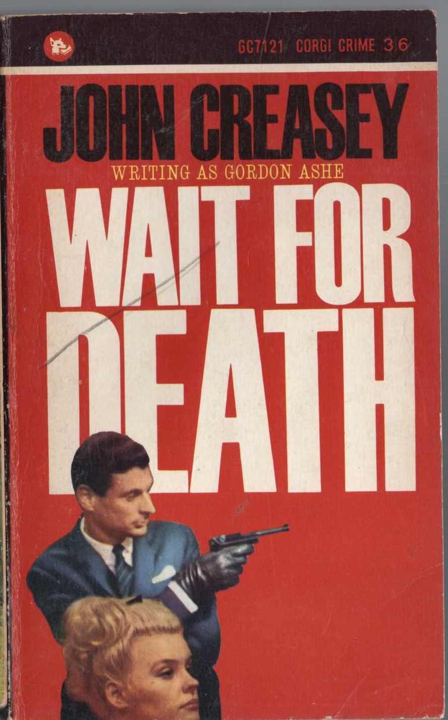 Gordon Ashe  WAIT FOR DEATH front book cover image