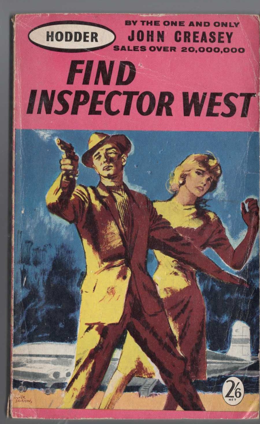 John Creasey  FIND INSPECTOR WEST front book cover image