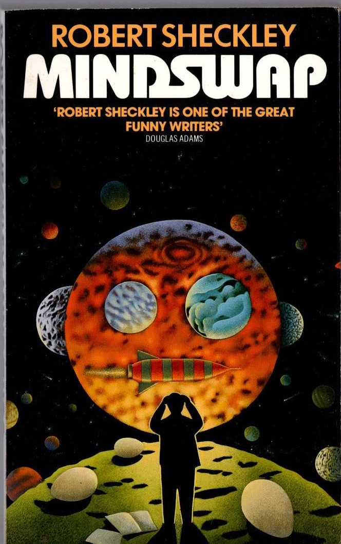 Robert Sheckley  MINDSWAP front book cover image