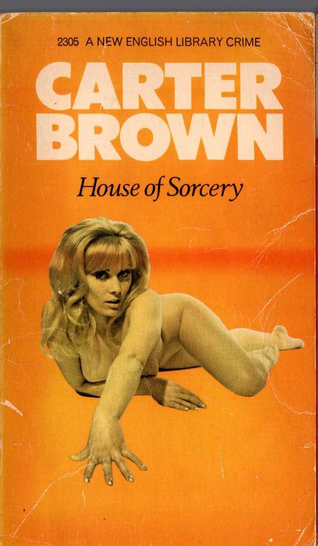 Carter Brown  HOUSE OF SORCERY front book cover image