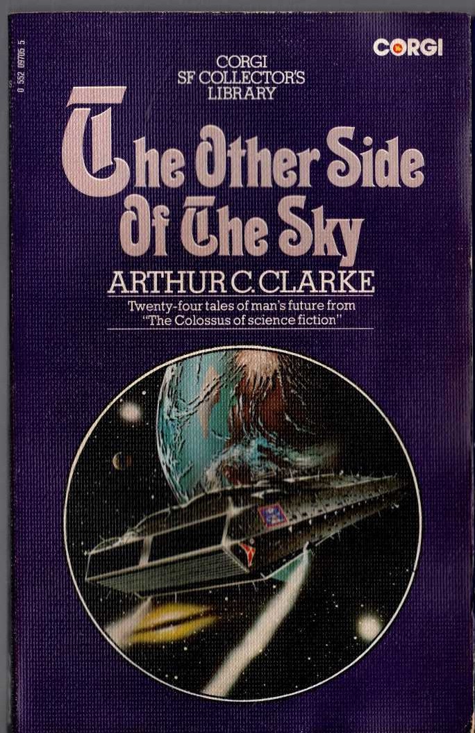 Arthur C. Clarke  THE OTHER SIDE OF THE SKY front book cover image