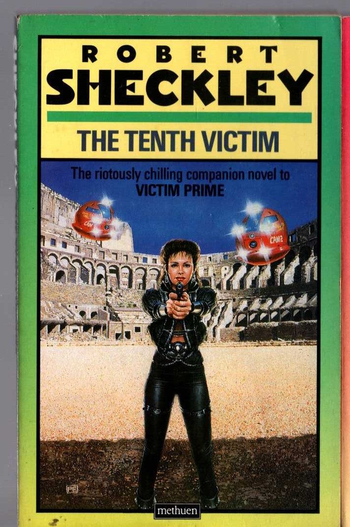 Robert Sheckley  THE TENTH VICTIM front book cover image