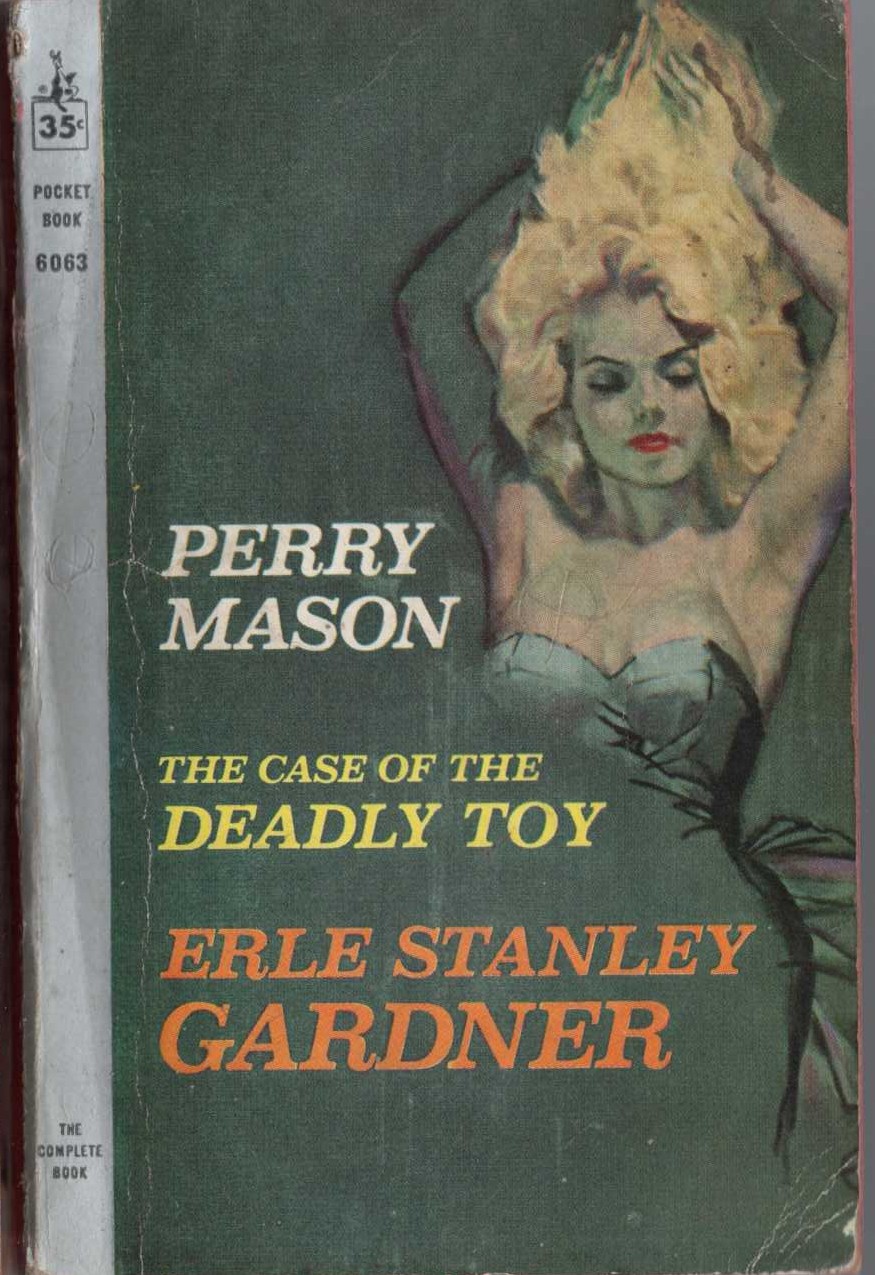 Erle Stanley Gardner  THE CASE OF THE DEADLY TOY front book cover image