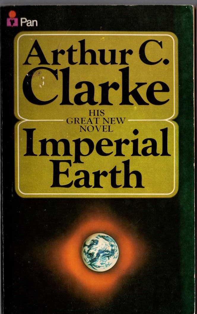 Arthur C. Clarke  IMPERIAL EARTH front book cover image
