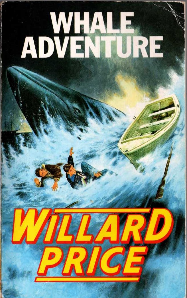 Willard Price  WHALE ADVENTURE front book cover image