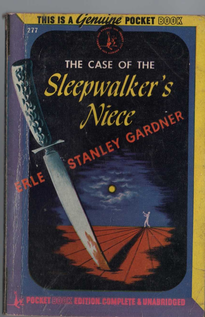 Erle Stanley Gardner  THE CASE OF THE SLEEPWALKER'S NIECE front book cover image