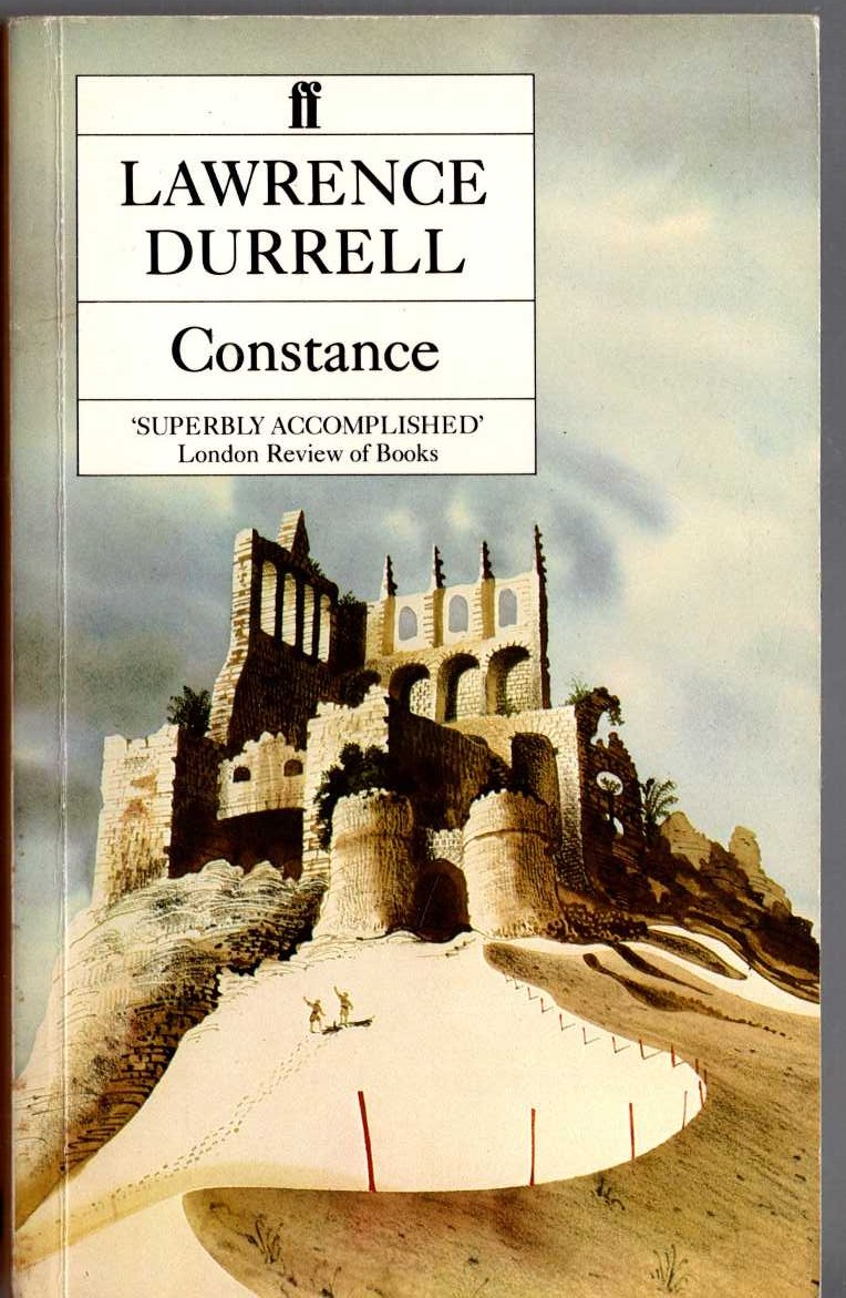 Lawrence Durrell  CONSTANCE front book cover image