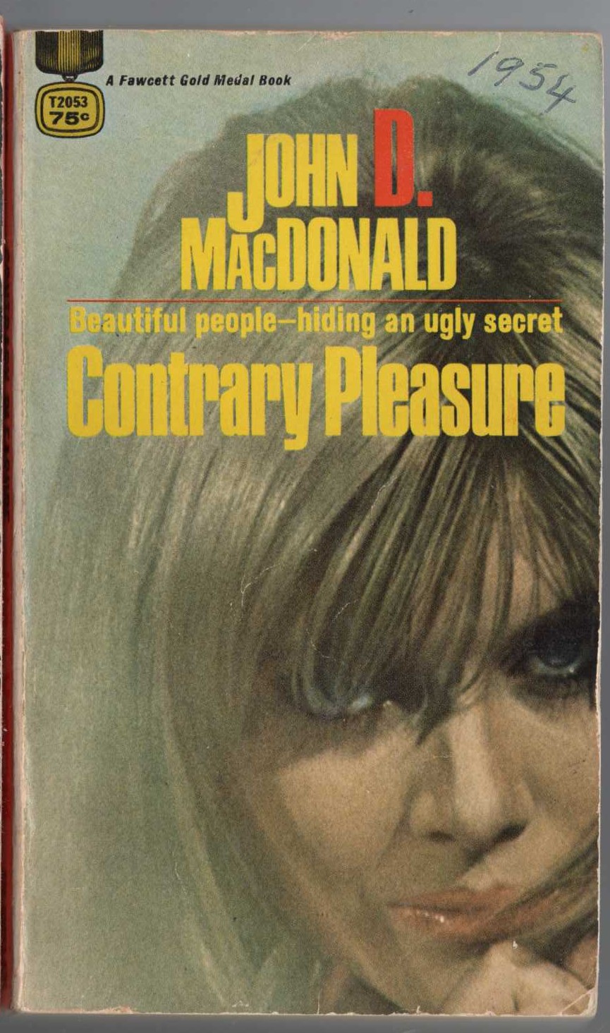 John D. MacDonald  CONTRARY PLEASURE front book cover image
