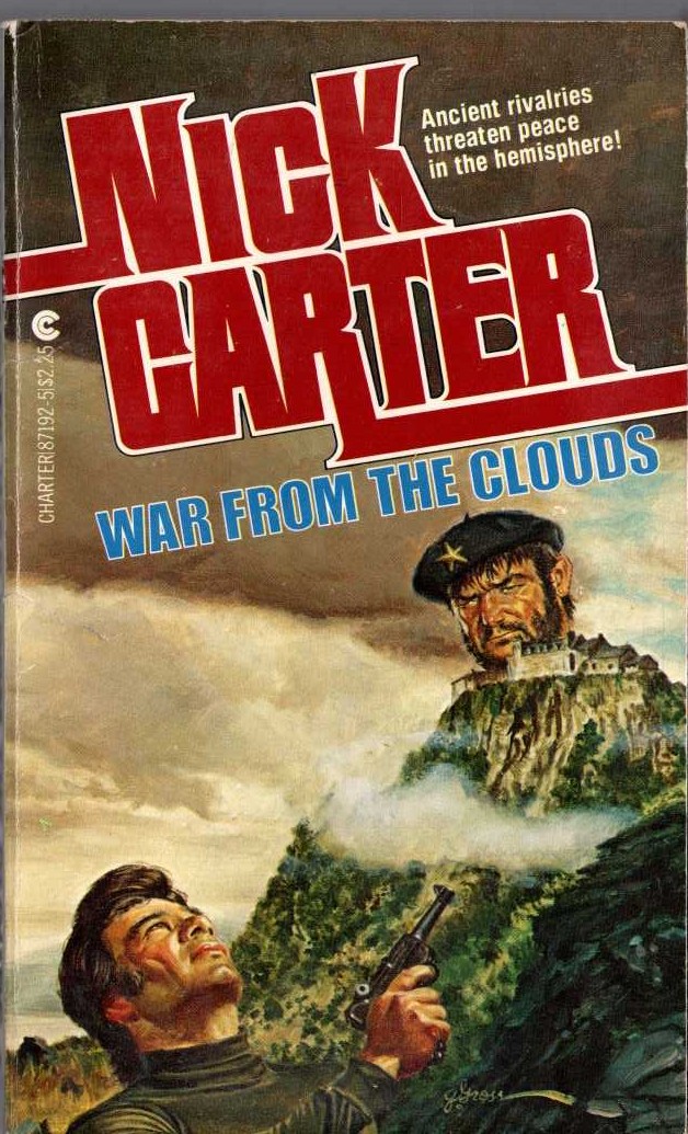 Nick Carter  WAR FROM THE CLOUDS front book cover image