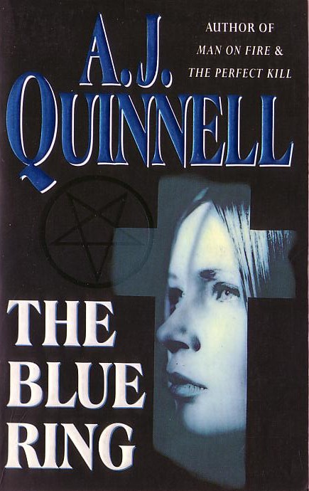 A.J. Quinnell  THE BLUE RING front book cover image