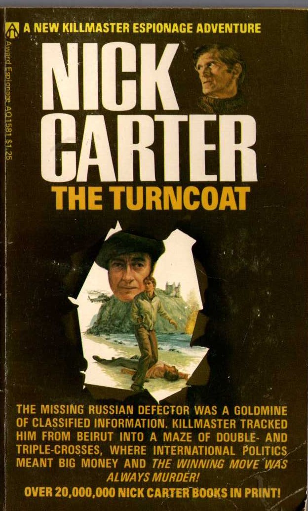 Nick Carter  THE TURNCOAT front book cover image