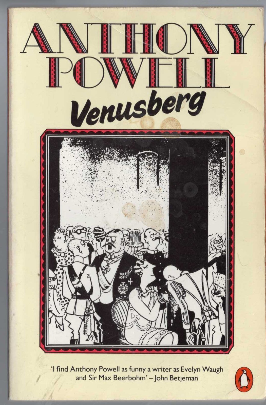 Anthony Powell  VENUSBERG front book cover image