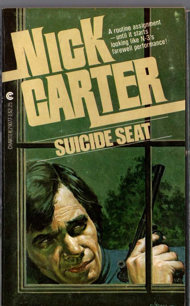 Nick Carter  SUICIDE SEAT front book cover image