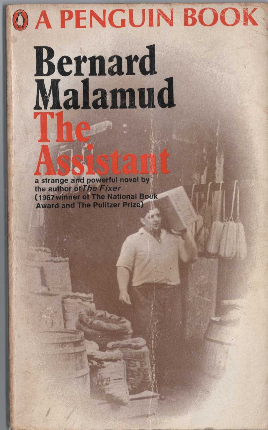 Bernard Malamud  THE ASSISTANT front book cover image