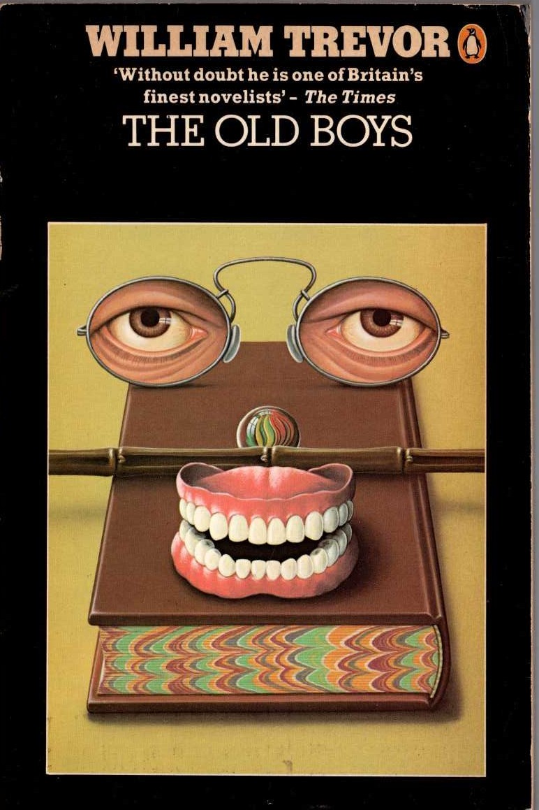 William Trevor  THE OLD BOYS front book cover image