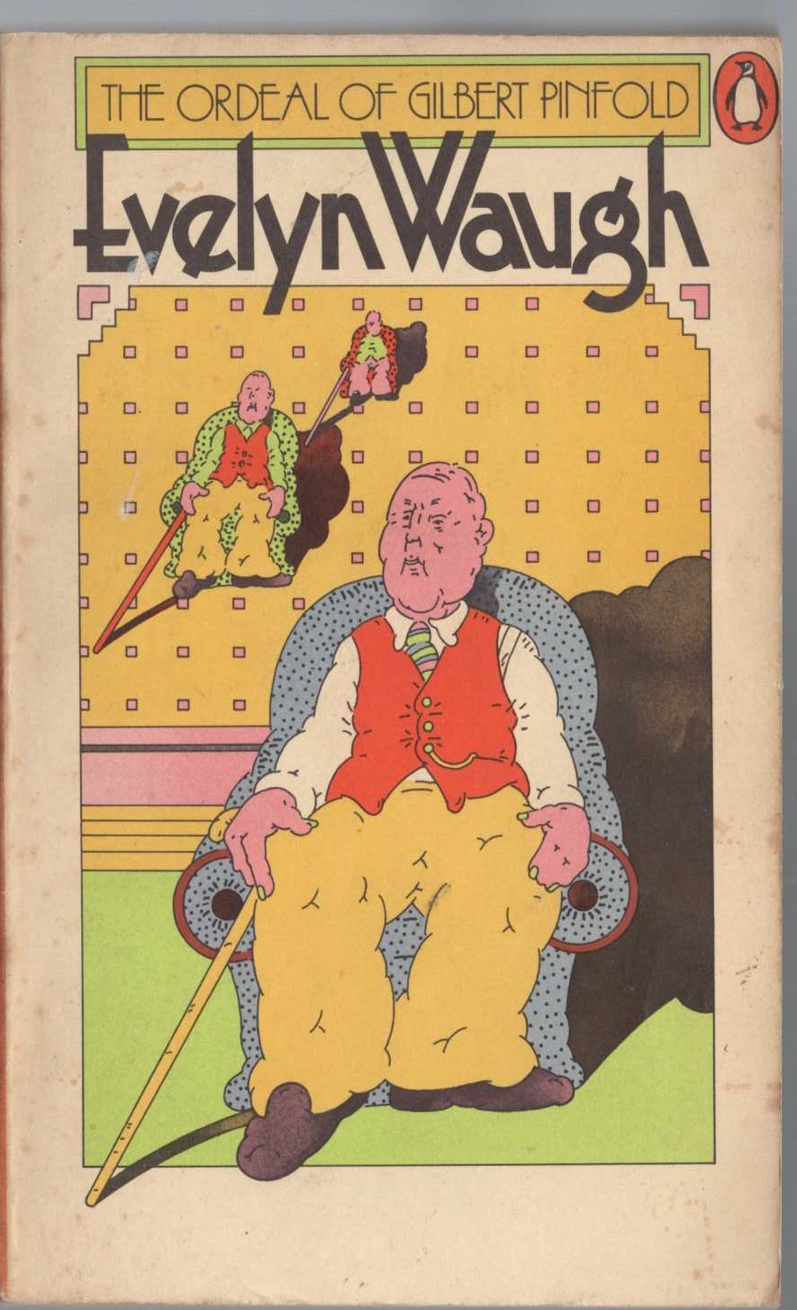 Evelyn Waugh  THE ORDEAL OF GILBERT PINFOLD front book cover image
