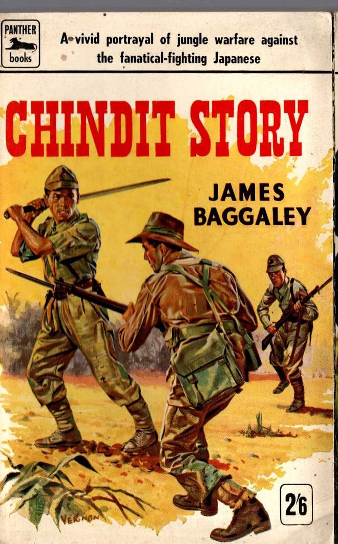James Baggaley  CHINDIT STORY front book cover image