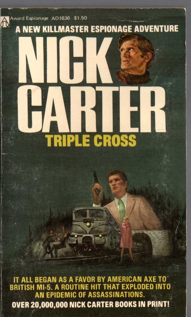 Nick Carter  TRIPLE CROSS front book cover image