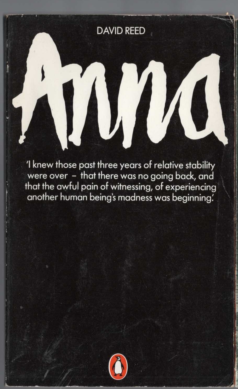 David Reed  ANNA front book cover image