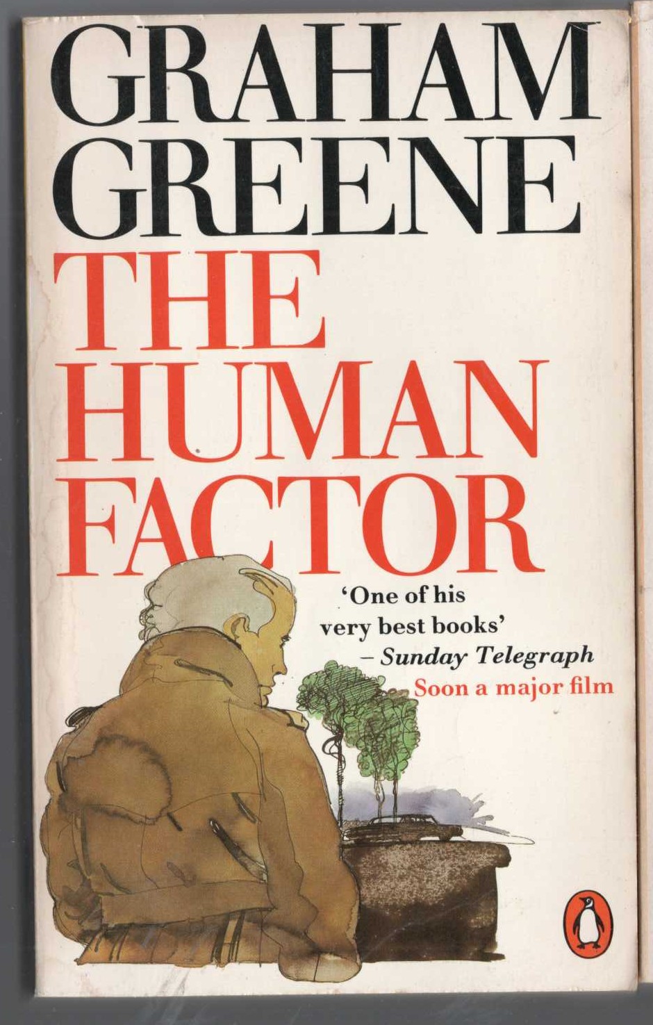 Graham Greene  THE HUMAN FACTOR front book cover image