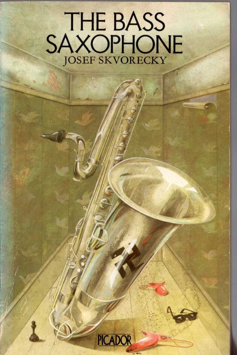 Josef Skvorecky  THE BASS SACOPHONE front book cover image