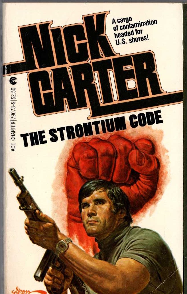 Nick Carter  THE STRONTIUM CIDE front book cover image