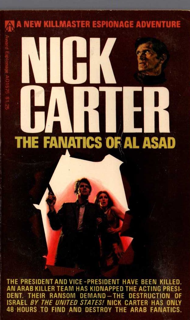 Nick Carter  THE FANATICS OF AL ASAD front book cover image