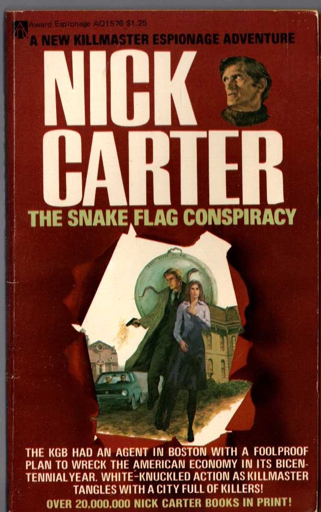 Nick Carter  THE SNAKE FLAG CONSPIRACY front book cover image