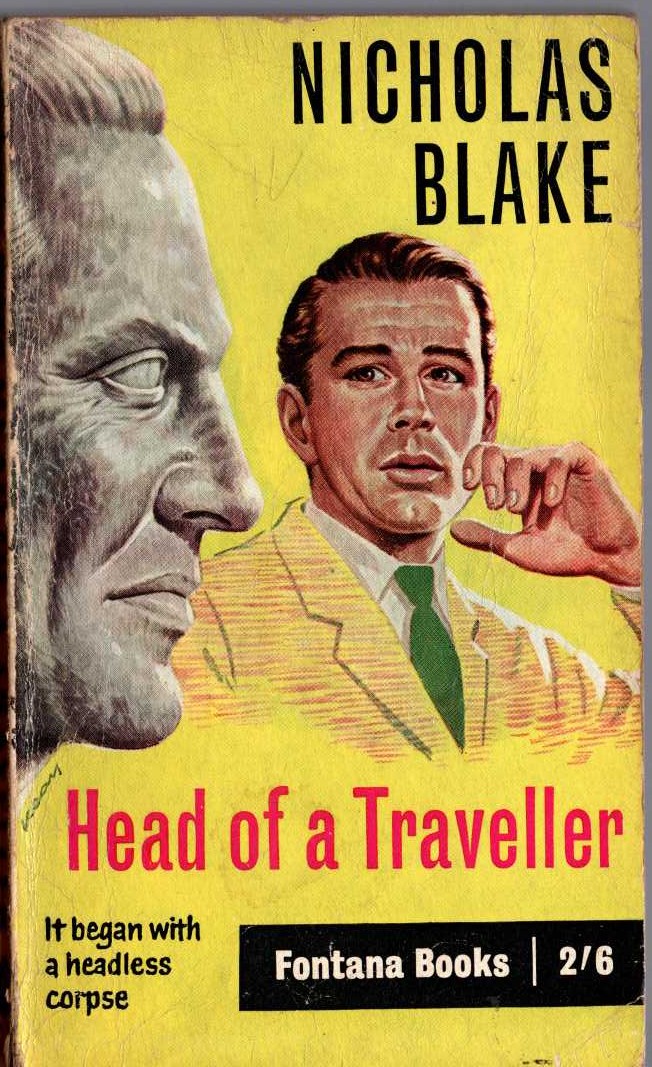 Nicholas Blake  HEAD OF A TRAVELLER front book cover image