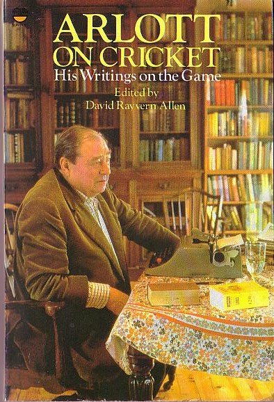 John Arlott  ARLOTT ON CRICKET: His Writings on the Game front book cover image
