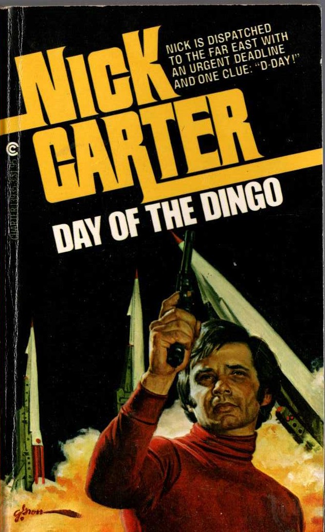 Nick Carter  DAY OF THE DINGO front book cover image