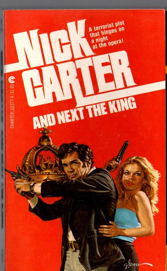 Nick Carter  AND NEXT THE KING front book cover image