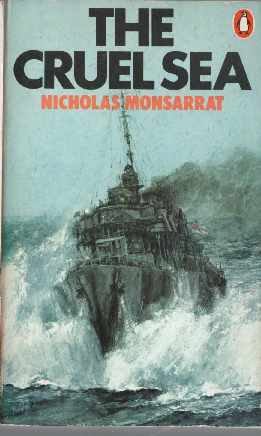 Nicholas Monsarrat  THE CRUEL SEA front book cover image
